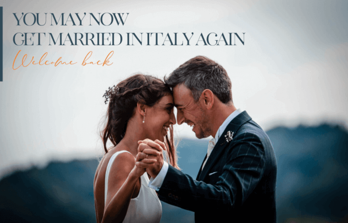 COVID19 - Guidance for Destination Weddings in Italy