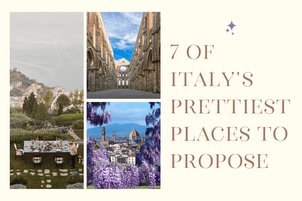 7 Of Italy’s Prettiest Places To Propose 