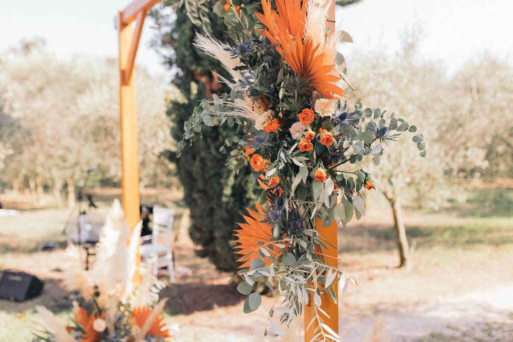 cost of wedding decor in Italy