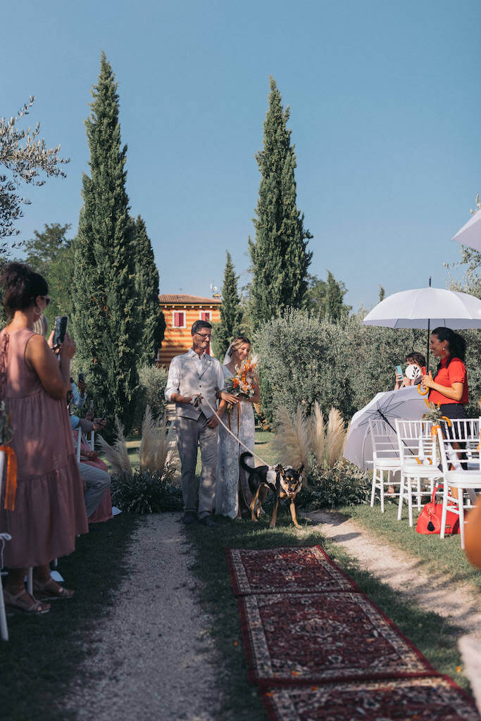 Bridesmaids in Italy