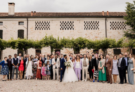 Giulia and Shreyan’s Rustic Italian Wedding in Padova