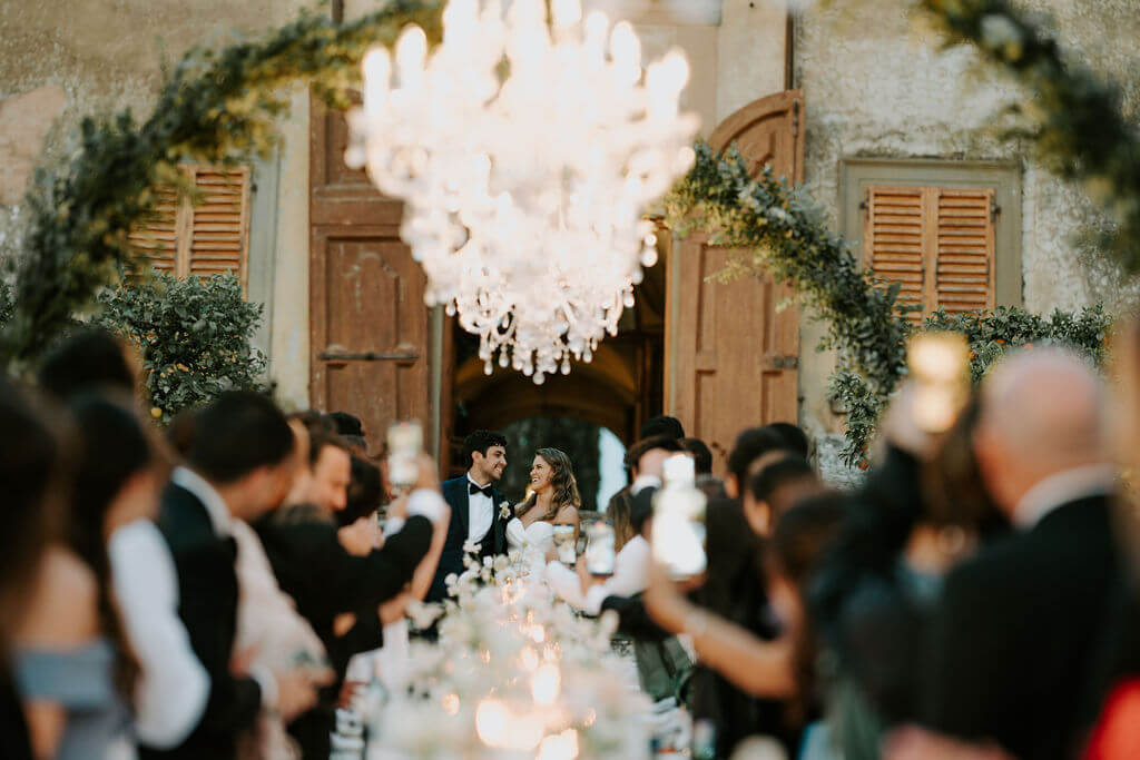 wedding setting tuscany italy